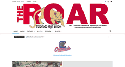 Desktop Screenshot of coronadocougars.net